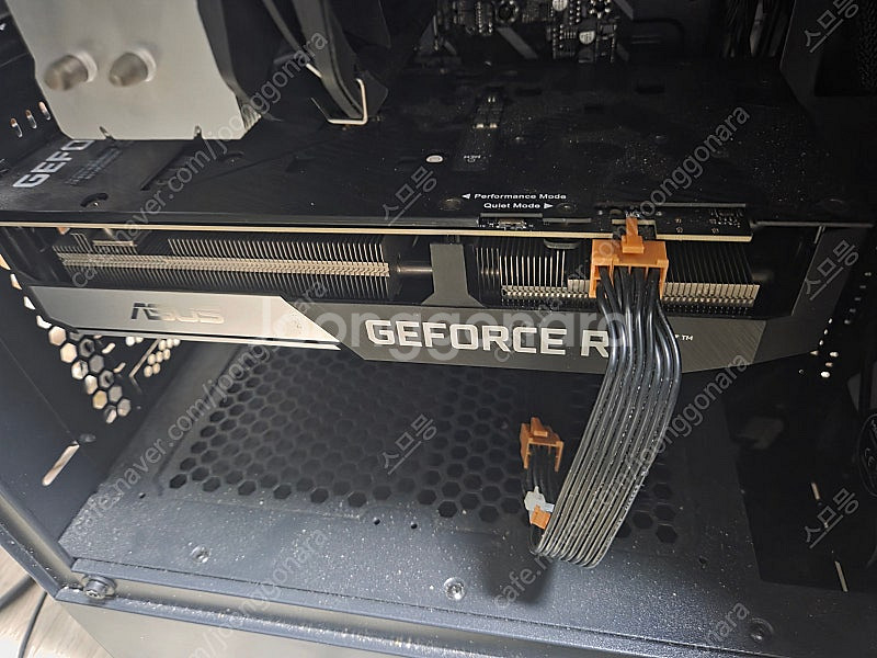부산 ASUS 3060TI DUAL OC 8GB 팝니다--1