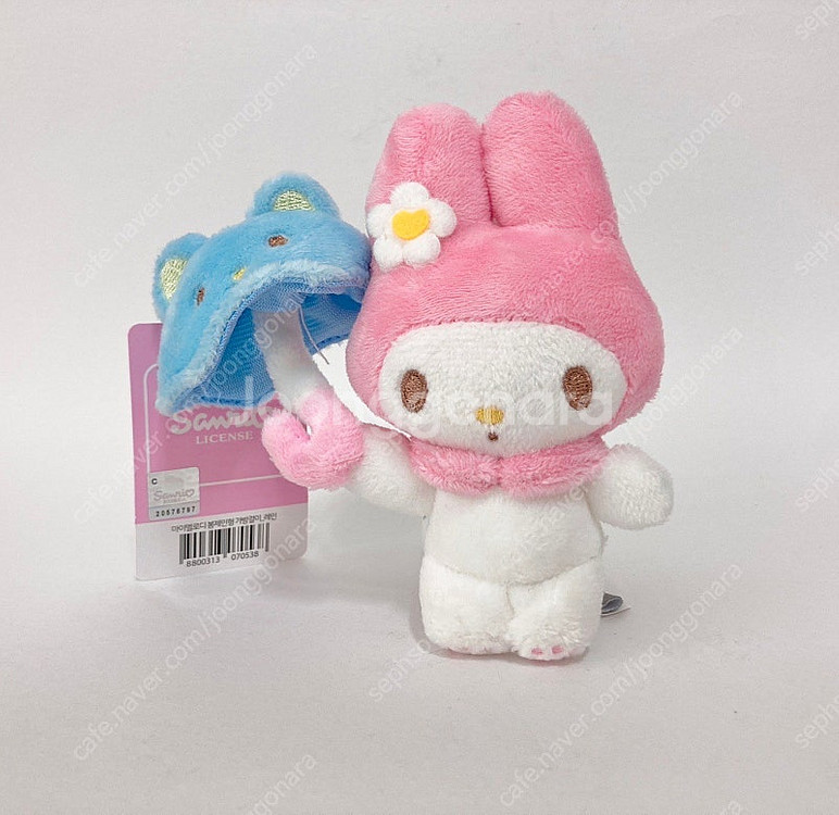 폼폼푸린, 헬로키티, 마이멜로디 우산 키링 (10cm)--4