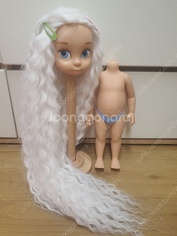 토르소 신디 베이비돌 화이트 펌핑식모--0