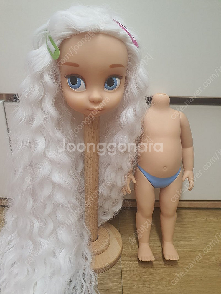 토르소 신디 베이비돌 화이트 펌핑식모--7