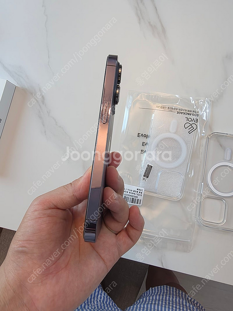 아이폰14 PRO 256G 딥퍼플 팝니다.--5