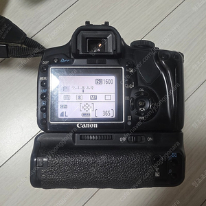 캐논 EOS KISS DIGITAL X (400D)와 배터리그립(BG-E3)