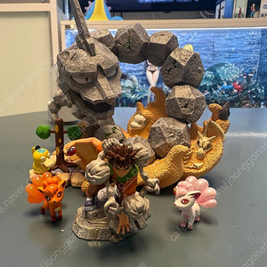 Lw 웅이 롱스톤 식스케일 포켓몬 레진 스케일 월드