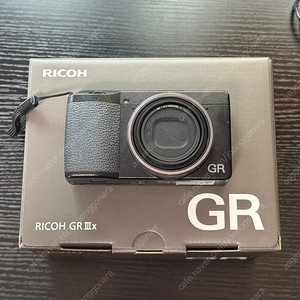 <풀박스> 리코 GR3X Ricoh 디지털 카메라 디카 하이엔드 레트로 빈티지 필름 블랙 검정 사진 지알3X