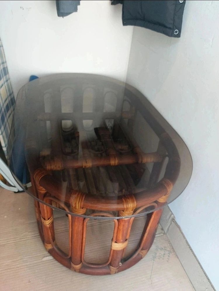 등나무 쇼파 소파 협탁 거실테이블 빈티지 앤틱 라탄--2