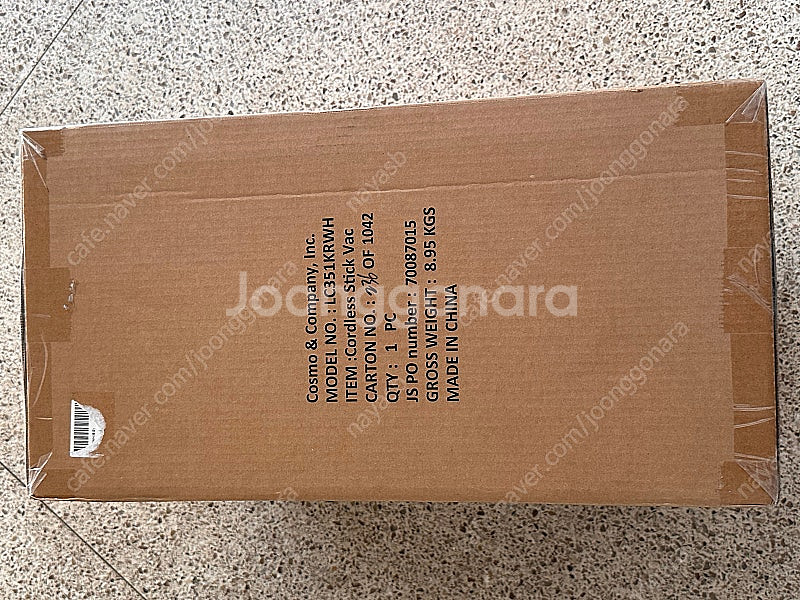 (미개봉) 샤크 초경량 무선청소기 LC351KR 에보파...--2