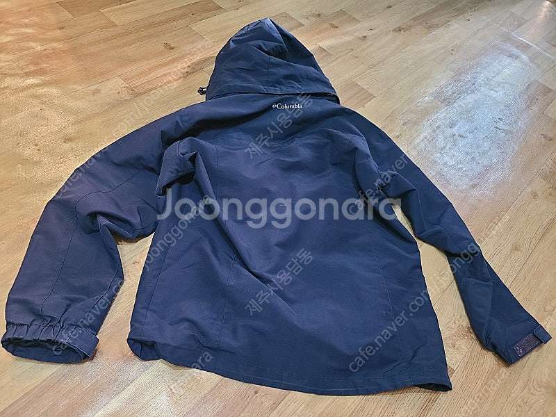 빈티지 컬럼비아 바람막이 네이비 XL 중고 구제--5