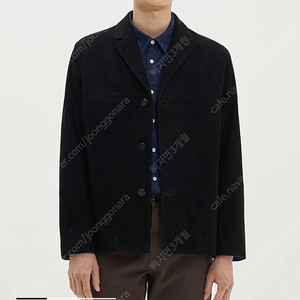 [새상품]띠어리 3B Leather 스웨이드 자켓 M