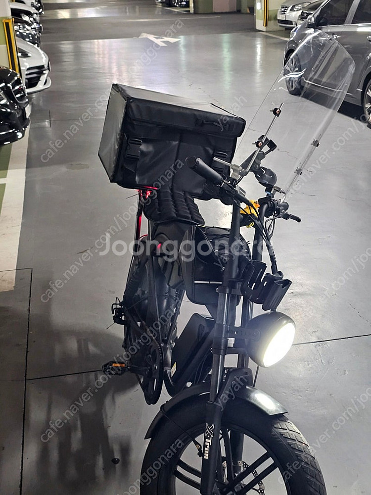 [배달세팅 완료] 배터리 2개인 퀄리 엑스트론 자토바이...--2