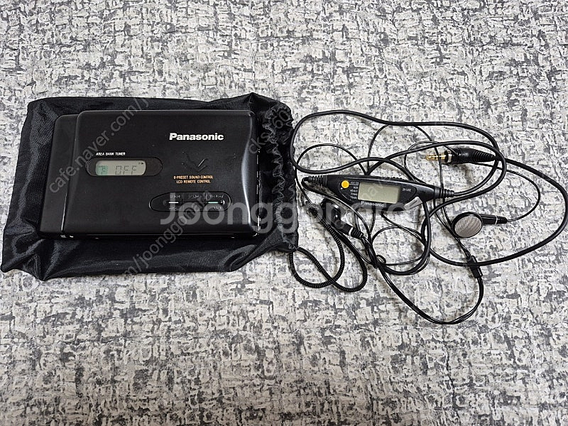 PANASONIC 워크맨 RQ-S60V 블랙색상 정상작...--0