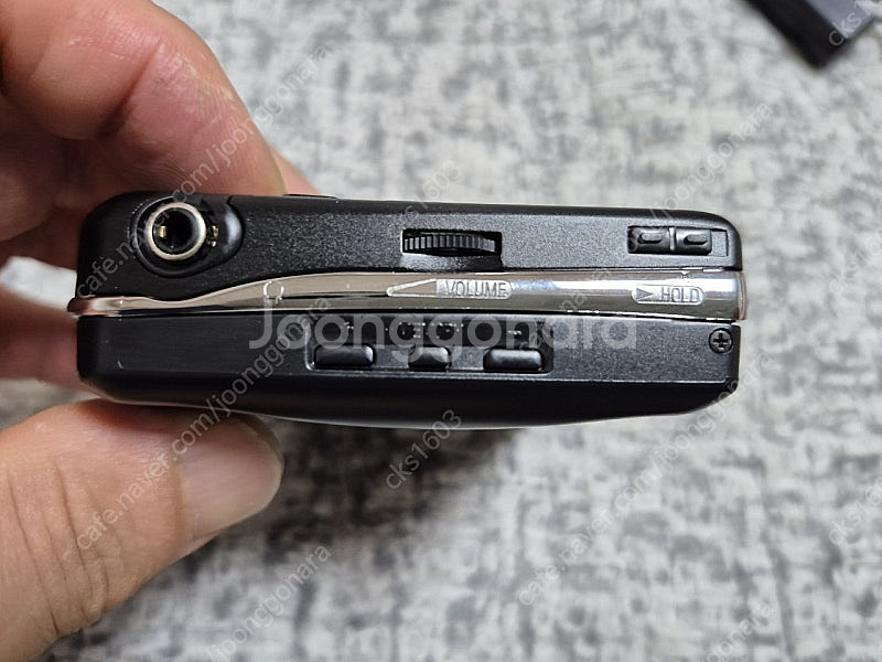 PANASONIC 워크맨 RQ-S60V 블랙색상 정상작...--3