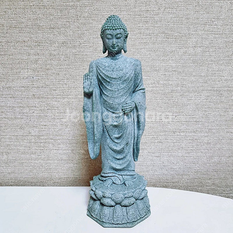 [택포5만,새상품] 불교 천연석 원석 돌 불상 인테리어...--0