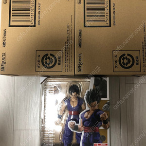 Shf 드래곤볼 슈퍼 히어로 손오반&비스트 오반 피규어