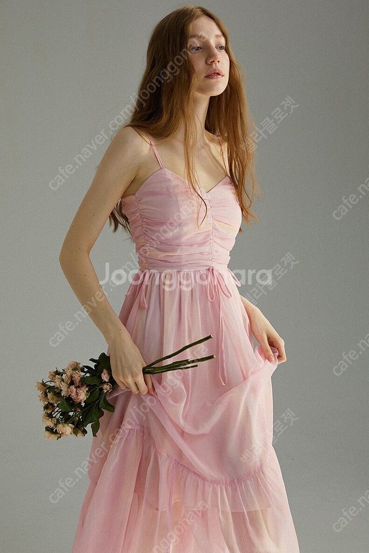 M사이즈) 유포리아 리본 롱원피스 휴양지여름원피스 셀프웨딩 브라이덜샤워 르니나그레이스유에스블랑사틴밀크코코아쎄무아듀비...--2