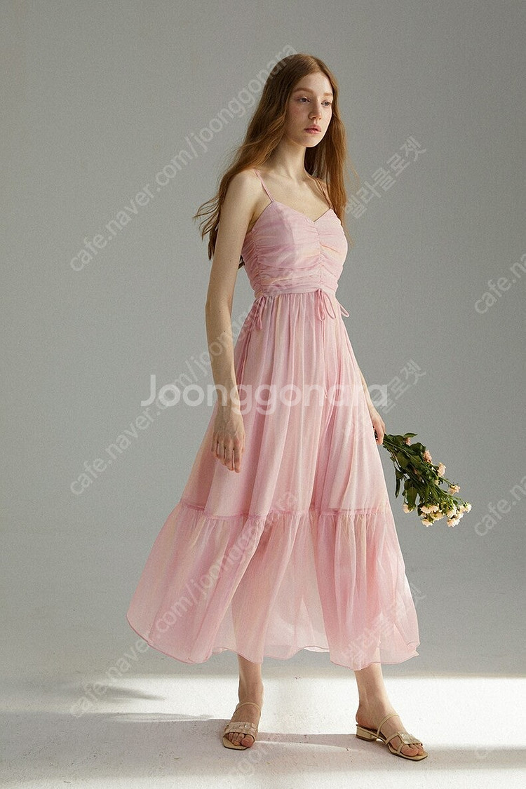 M사이즈) 유포리아 리본 롱원피스 휴양지여름원피스 셀프웨딩 브라이덜샤워 르니나그레이스유에스블랑사틴밀크코코아쎄무아듀비...--3