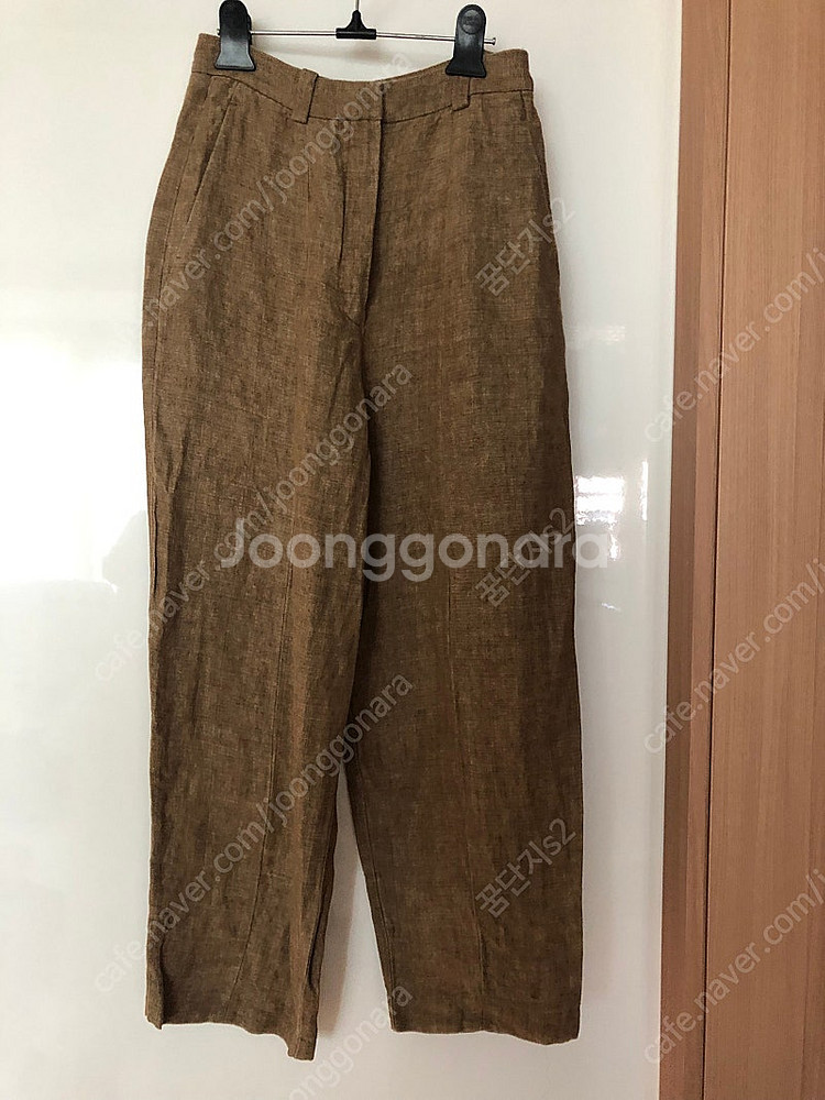 마시모두띠 린넨100 팬츠 바지 슬랙스 올드머니룩 출근...--1