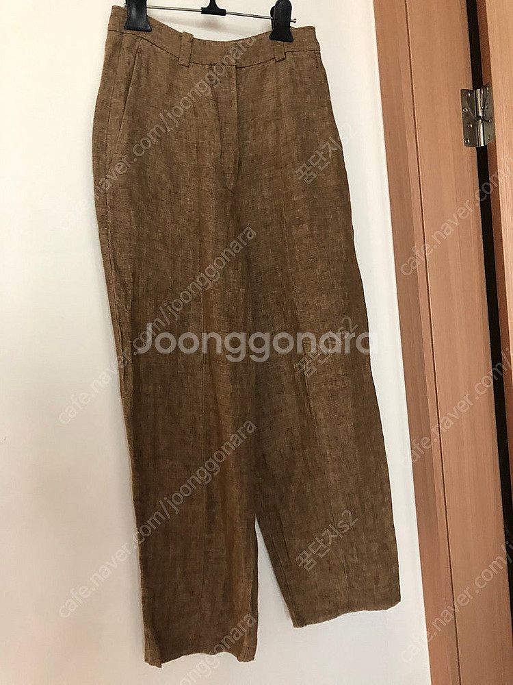 마시모두띠 린넨100 팬츠 바지 슬랙스 올드머니룩 출근...--2
