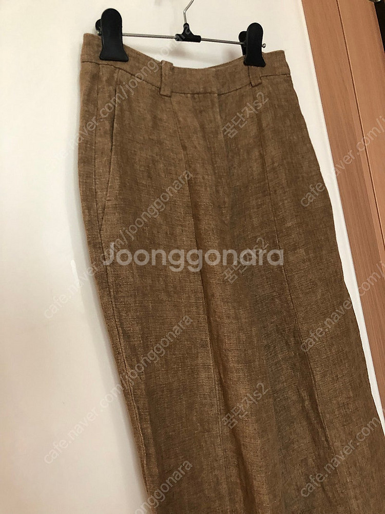 마시모두띠 린넨100 팬츠 바지 슬랙스 올드머니룩 출근...--3