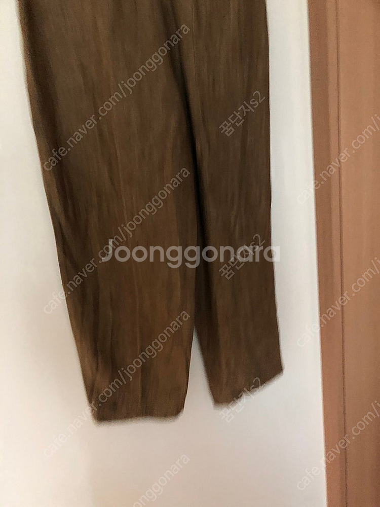 마시모두띠 린넨100 팬츠 바지 슬랙스 올드머니룩 출근...--5