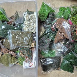 디오라마 조경 재료 일괄