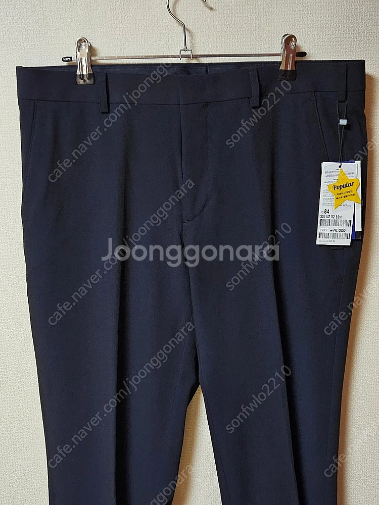 새상품 STCO 정장바지 다크네이비--0