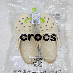 크록스 바야밴드 윈터화이트 260