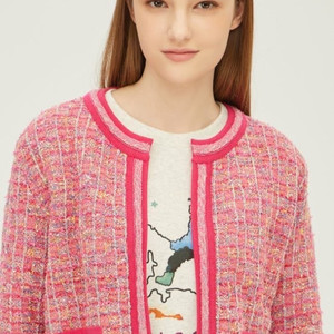 22 베네통 트위드 니트 가디건 / 랑방 마인 오브제 타임 럭키슈에뜨 산드로 마쥬 오르 시에 시스템