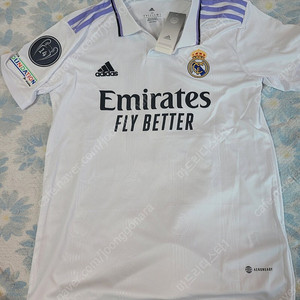 22-23 레알마드리드 홈 유니폼 벤제마 챔스 풀패치 판매합니다