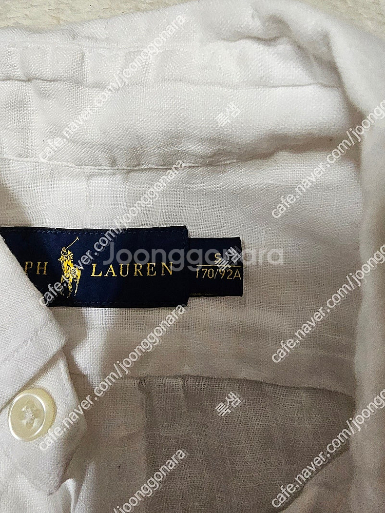 랄프로렌 린넨 반팔 남방 판매합니다--1