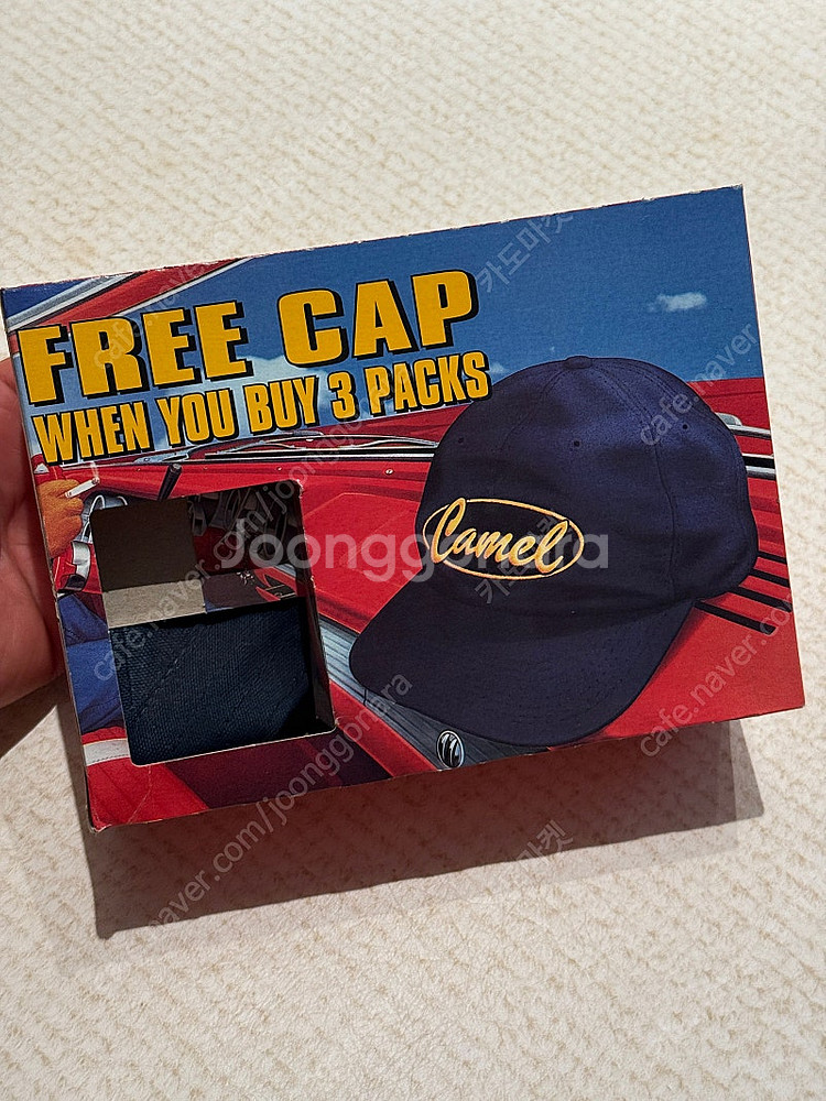 빈티지 볼캡 카멜볼캡 / 새제품--2