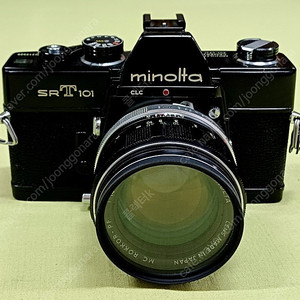 미놀타 SRT101 블랙 58mm 1:1.4