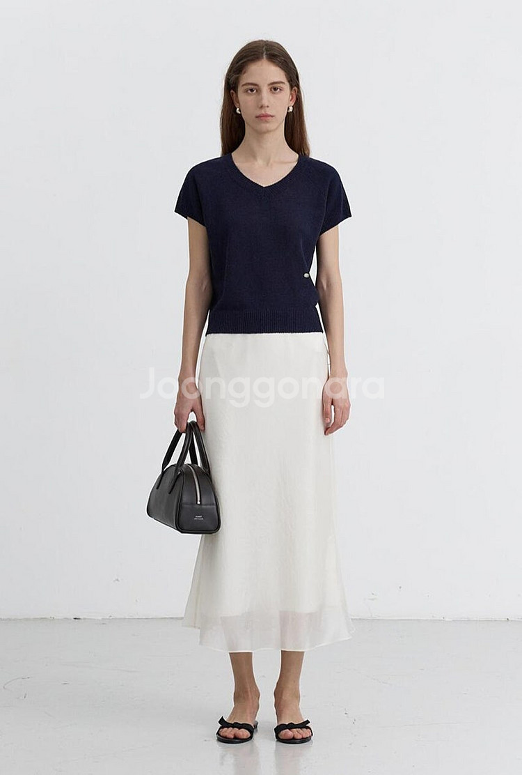 (새상품) 던스트/ SUMMER LINEN V-NECK...--0