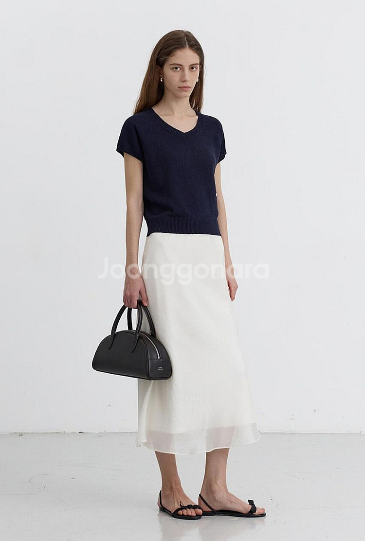 (새상품) 던스트/ SUMMER LINEN V-NECK...--2