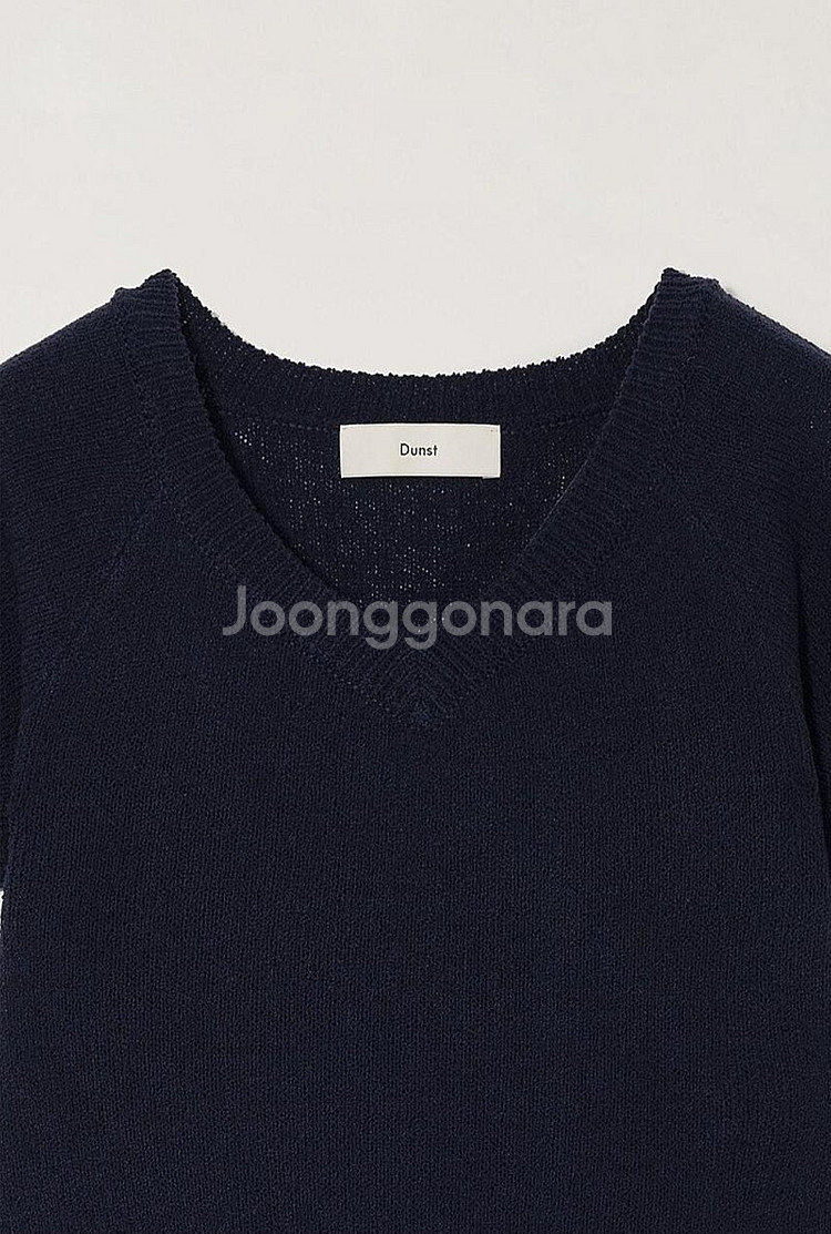 (새상품) 던스트/ SUMMER LINEN V-NECK...--6