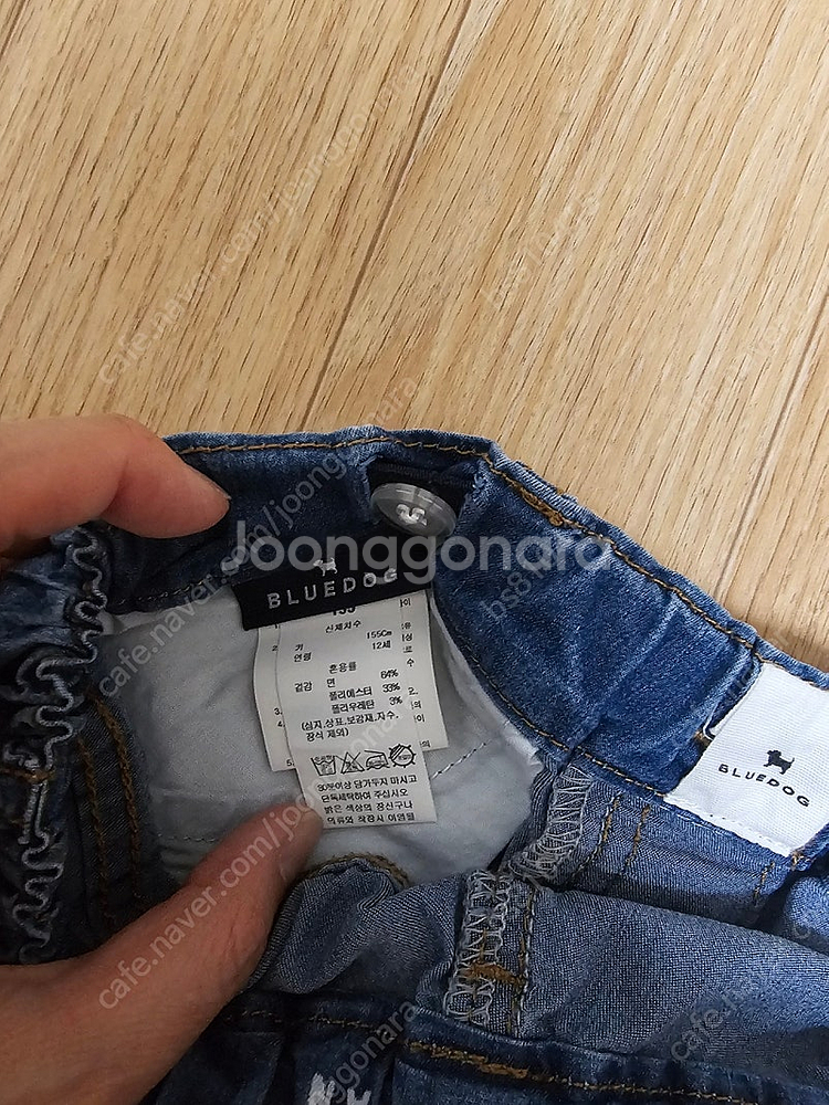 블루독 데님 반바지 155--2