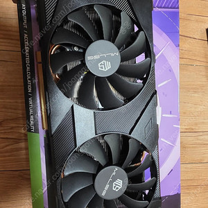 (2달사용)RX5700XT 컴퓨터그래픽카드 풀박 팝니다. 택포16