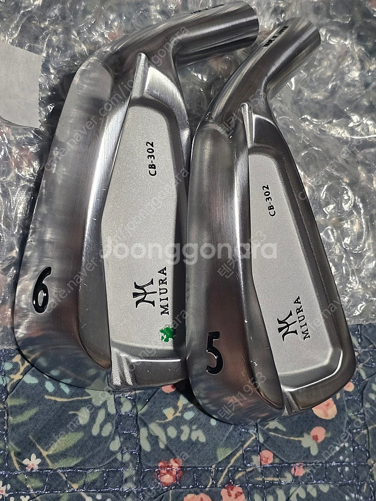 미우라 CB-302 아이언입니다 5번, 6번 아이언헤드--0