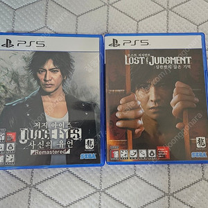 PS5 저지아이즈 사신의유언 , 로스트저지먼트 일괄 판매