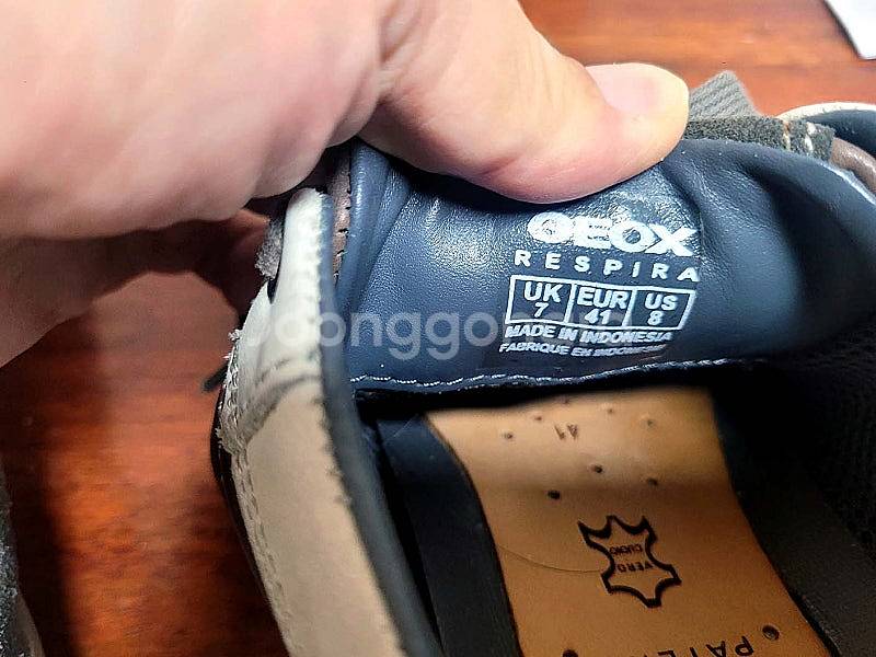 GEOX 제옥스 천연가죽로퍼 265~260 2만5천원--2