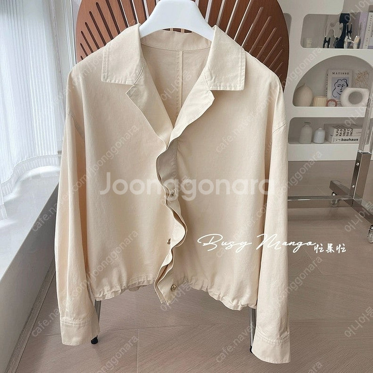 랑방 숏 재킷--8