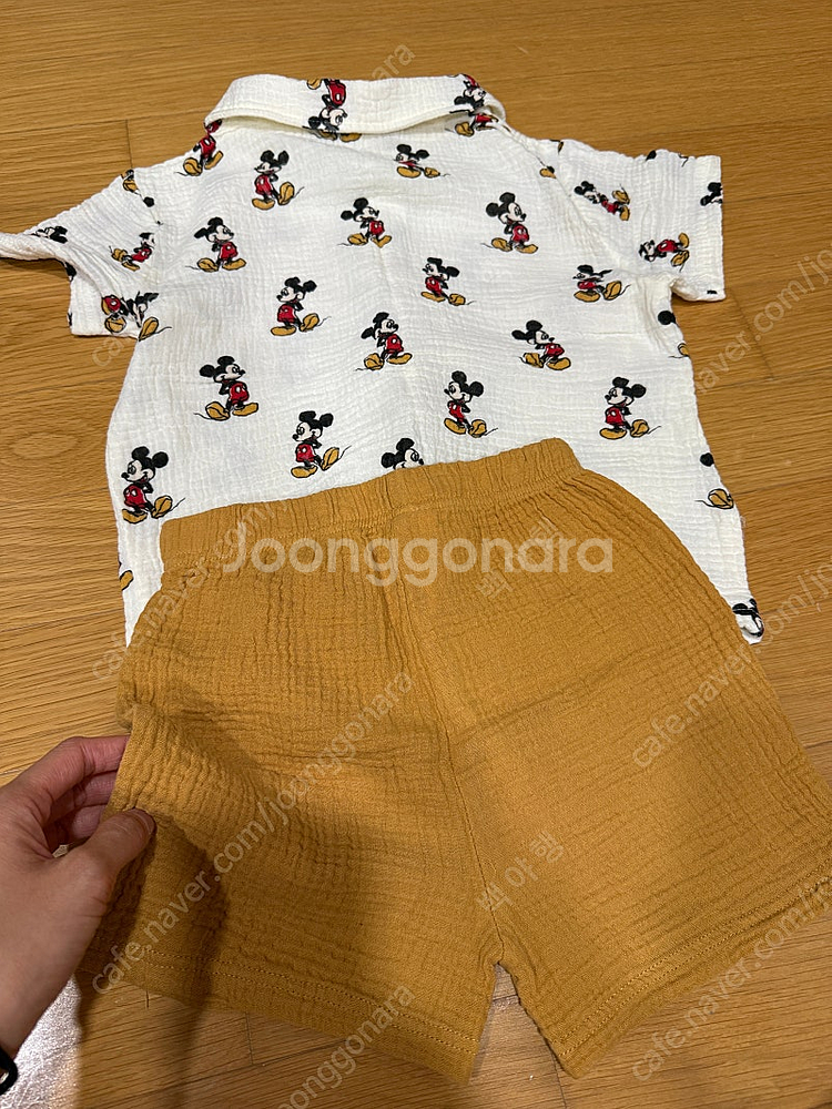 **디즈니 미키마우스 상하복 세트/유아옷/아기셋업/아기...--3