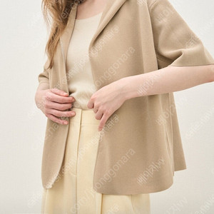 한섬 더캐시미어 후드자켓