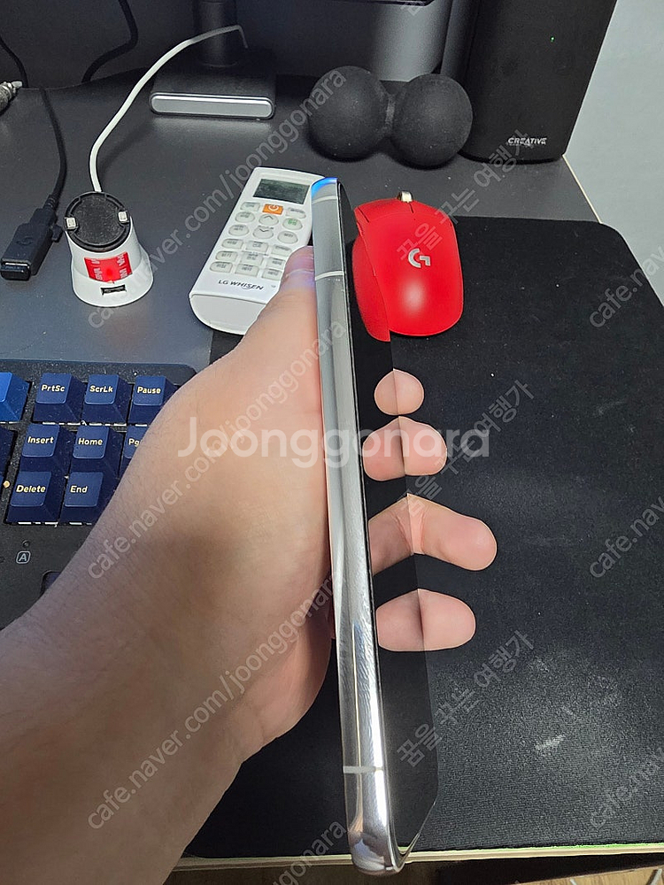 갤럭시 S22 플러스 화이트 256GB 팝니다.--4