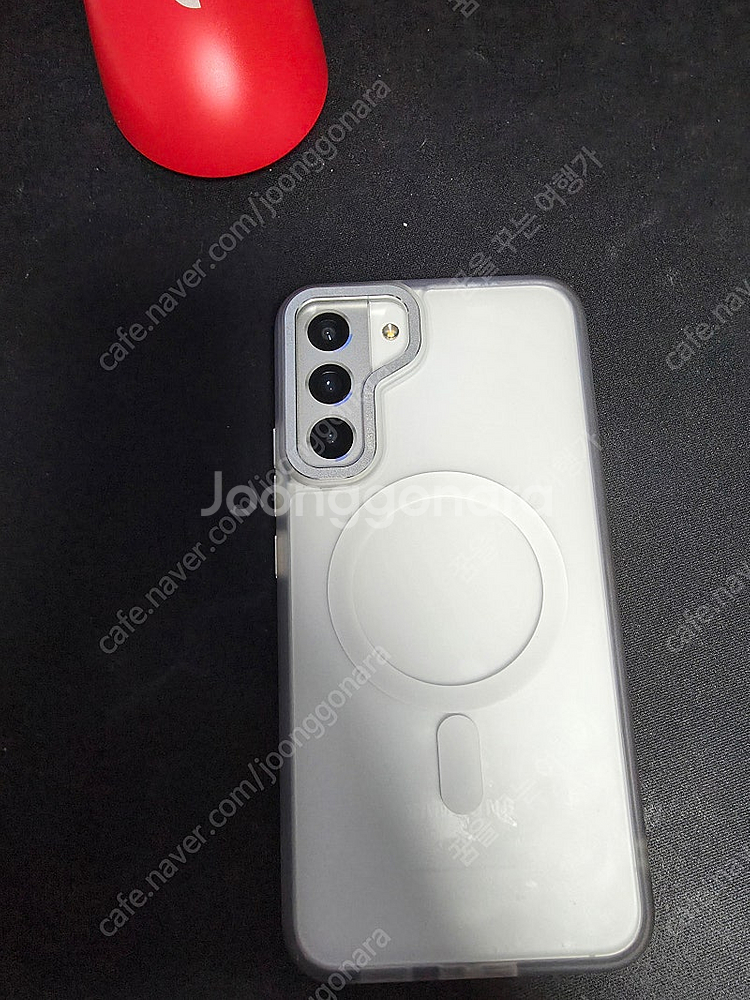 갤럭시 S22 플러스 화이트 256GB 팝니다.--6