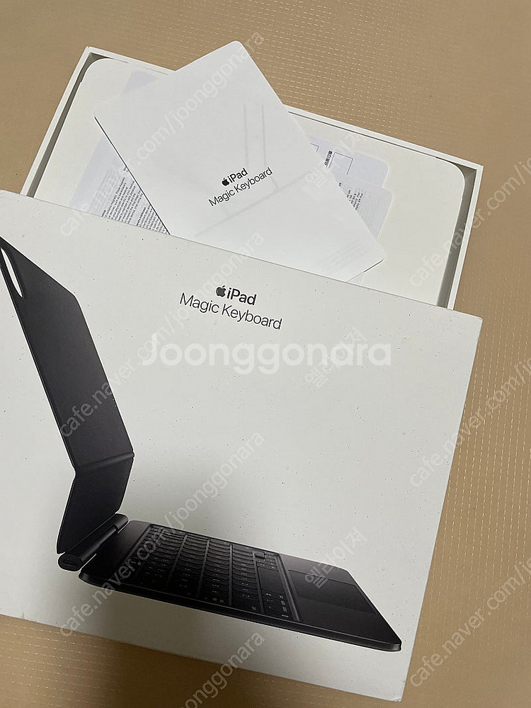 애플 매직키보드 블랙 박스--0