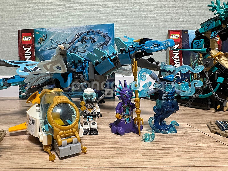 레고 닌자고 미지의바다 71754,71755,71750--7