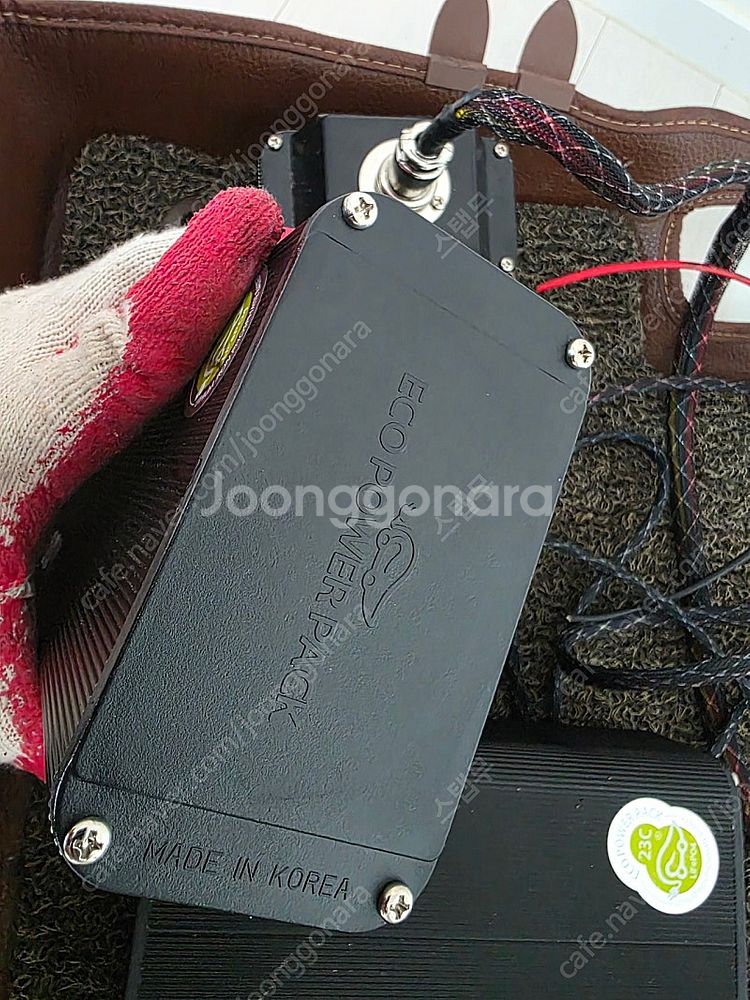 에코파위팩 보조배터리2개 자동차보조배터리--2
