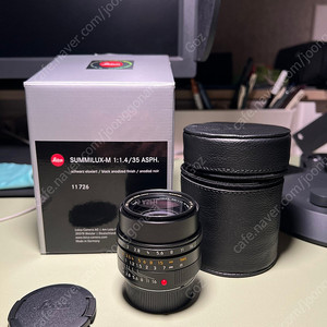 라이카 SUMMILUX 35MM fle2 주미룩스 현행 블랙 판매 합니다.