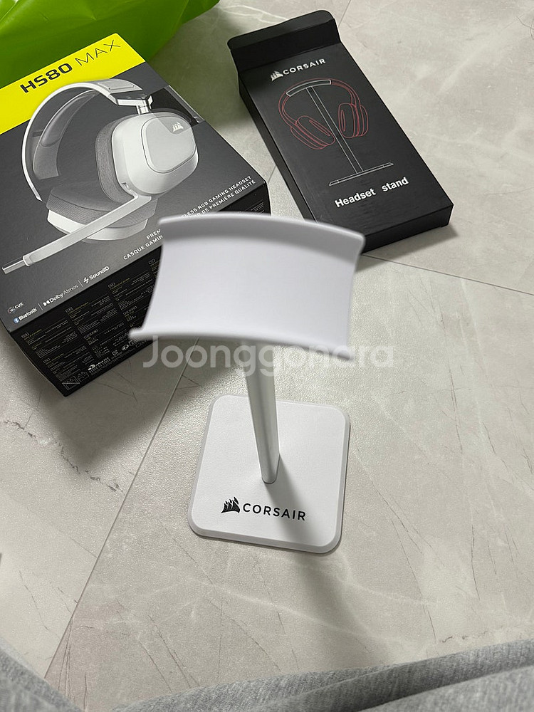 새제품) 커세어 HS80 MAX RGB 무선 게이밍 헤...--4