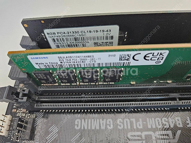 라이젠 3600 + B450M TUF + 16GB 택포--2